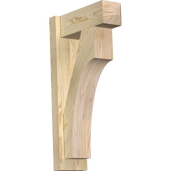 Ekena Millwork Westlake Craftsman Rough Sawn Outlooker, Douglas Fir, 6"W x 16"D x 28"H OUT06X16X28WTL04RDF - main